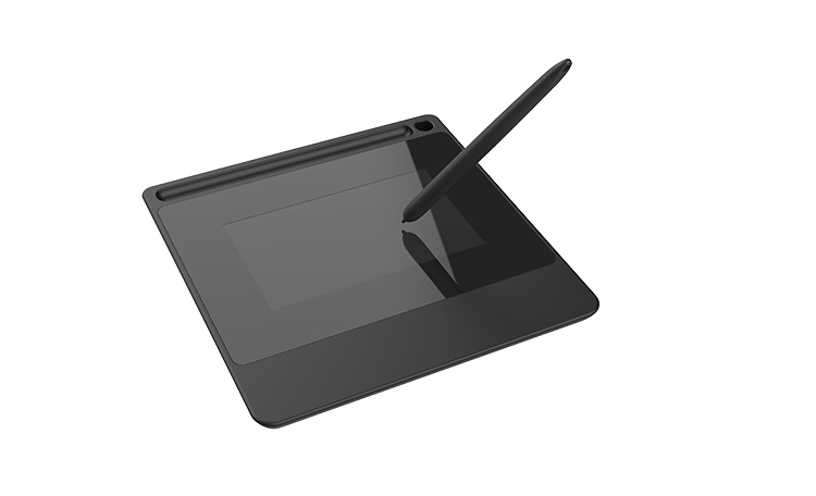 Digital Signature Pad - NEW5 นิ้วแผ่นลายเซ็นอิเล็กทรอนิกส์พร้อมปากกา DS510 แผ่นเขียนดิจิตอลสำหรับคอมพิวเตอร์แล็ปท็อป