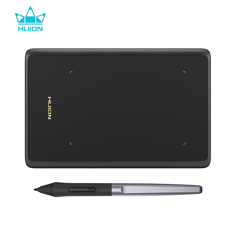 Digital Signature Pad - HUION แท็บเล็ตกราฟิก H420X ขนาด4.17*2.6นิ้วสำหรับโทรศัพท์แอนดรอยด์พีซี Mac ปากกาสไตลัสดิจิตอลแบตเตอรี่ฟรีปากกาลายเซ็น