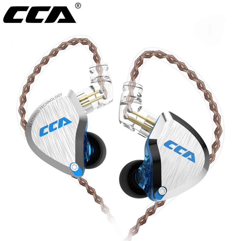 Office Work Tech - CCA C12 ในหูหูฟังโลหะ 5BA + 1DD