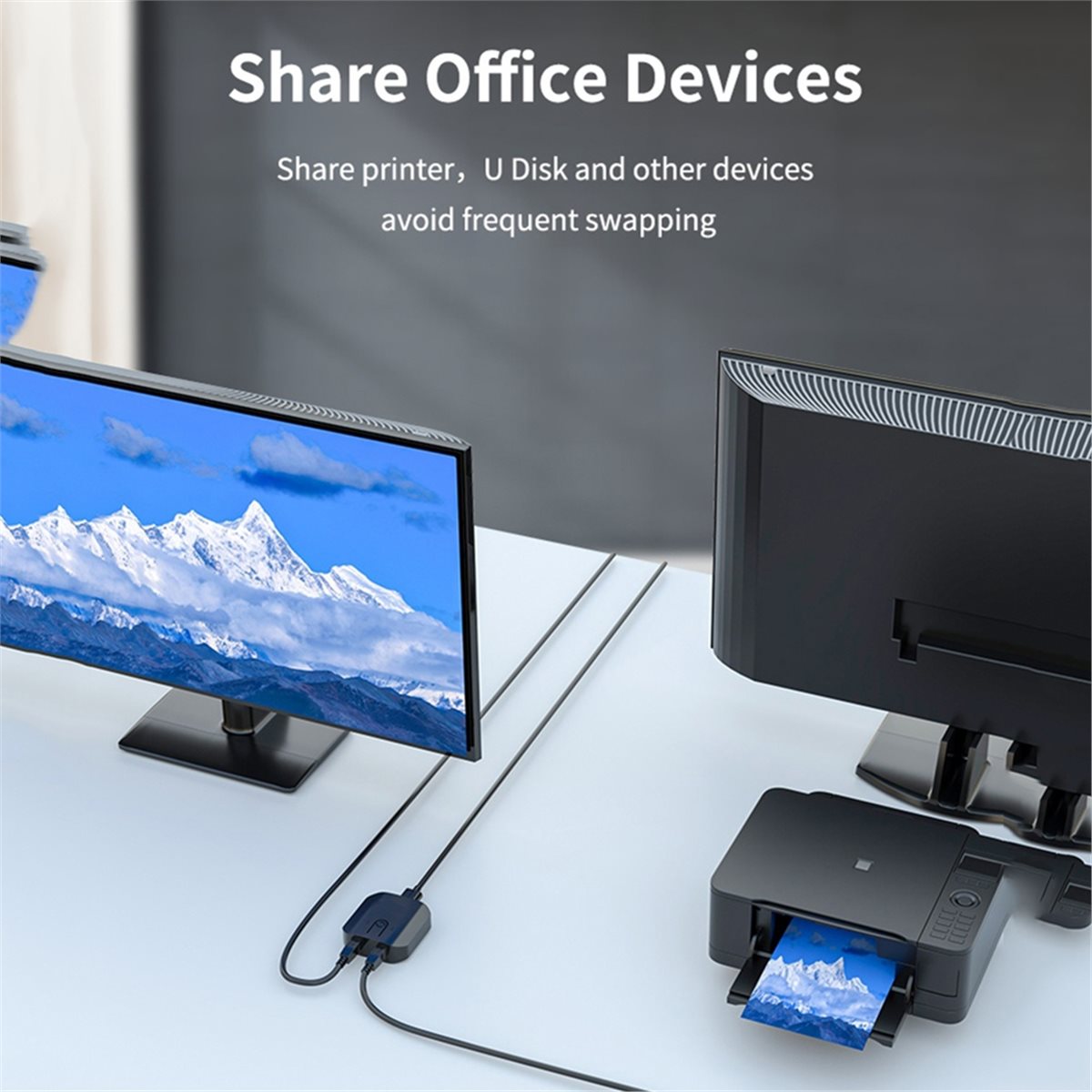 Kvm Switch Dual Monitor - อัปเดต สวิตช์ KVM 2X1 กล่องเลือกสวิตช์ USB