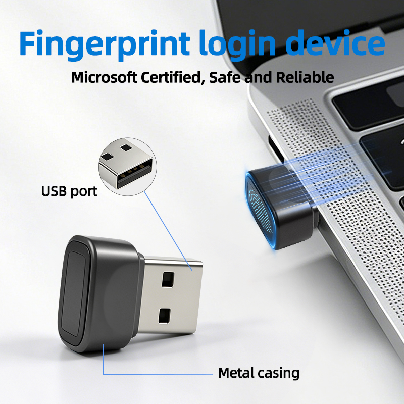 Fingerprint Reader Usb - เครื่องอ่านลายนิ้วมือไบโอเมตริกซ์เครื่องสแกน USB สำหรับวินโดว์ 10 11 เฮลโล