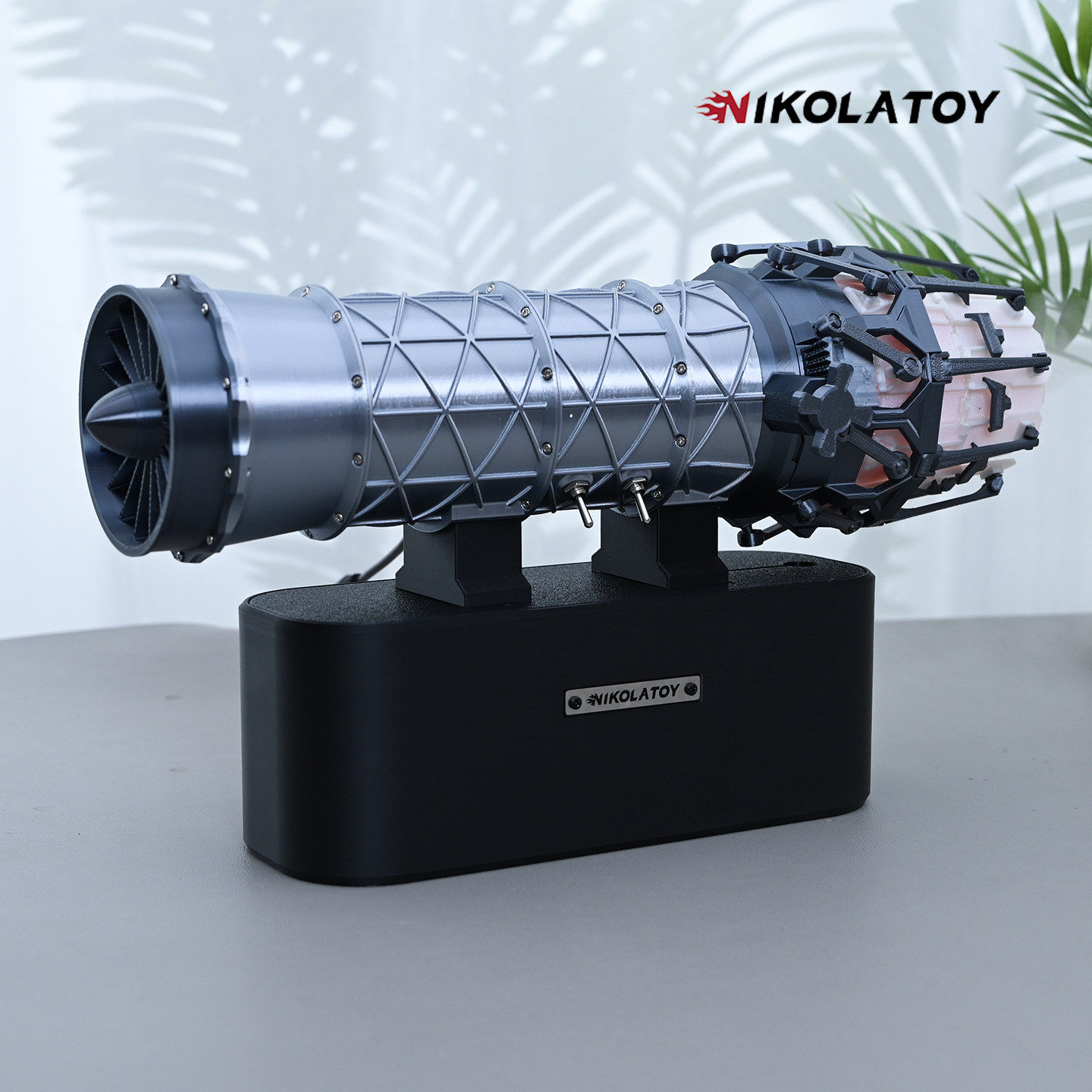 Office Tech Gifts For Men - เครื่องพ่นไอน้ำแบบเทอร์โบแฟน NIKOLATOY รุ่น Vector Nozzle Turbine