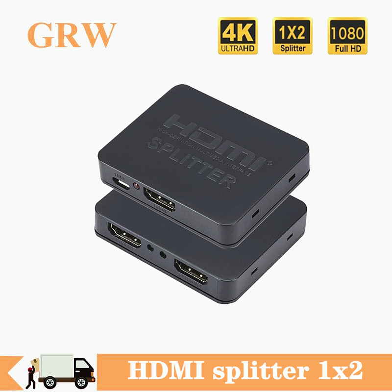 Kvm Switch Dual Monitor - 1080p 4K HDMI Splitter Full HD
