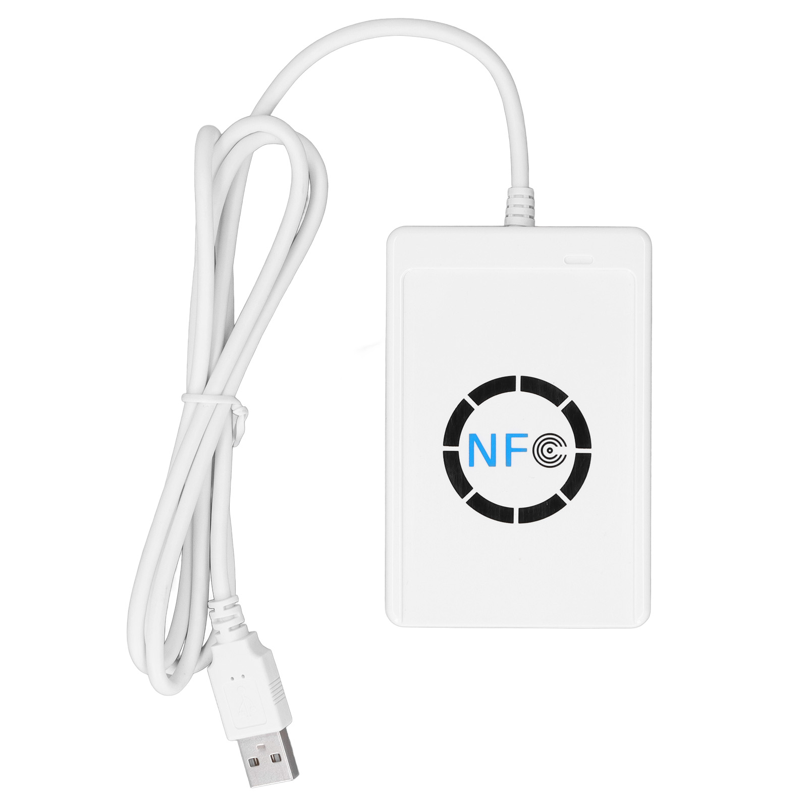 Smart Card Reader - เครื่องอ่านและเขียนการ์ด USB NFC แบบไร้สัมผัส ความถี่ 13.56MHz