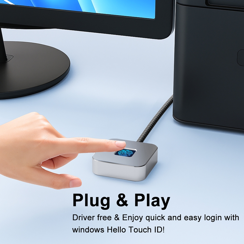 เครื่องอ่านลายนิ้วมือ USB รองร - Fingerprint Reader Usb บทวิจารณ์และราคา