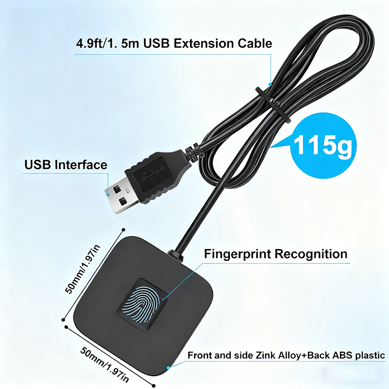 เครื่องอ่านลายนิ้วมือ USB รองร - Fingerprint Reader Usb บทวิจารณ์และราคา