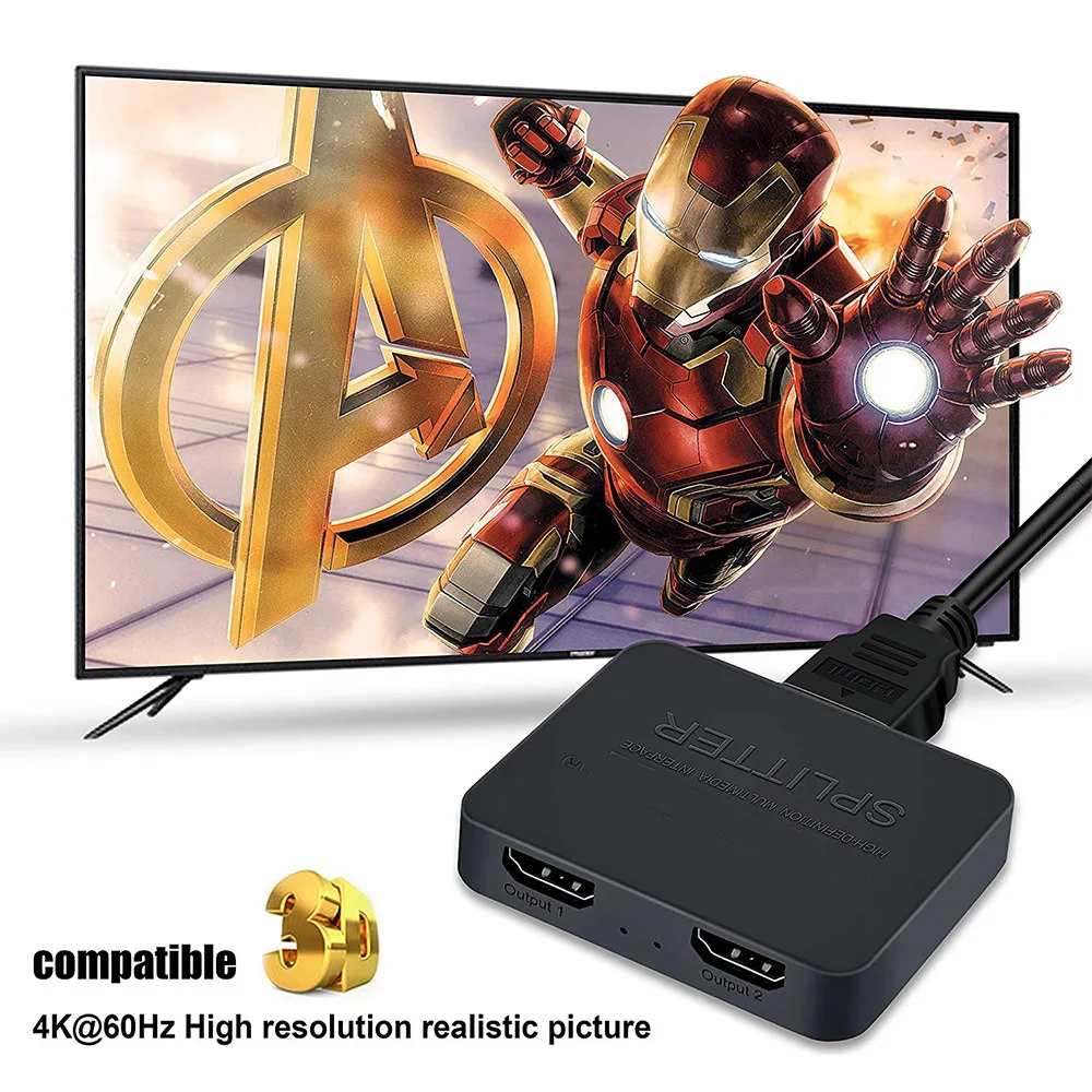 สวิตช์ 1-in-2-Out 4K วิดีโอ HD - Kvm Switch Dual Monitor บทวิจารณ์และราคา