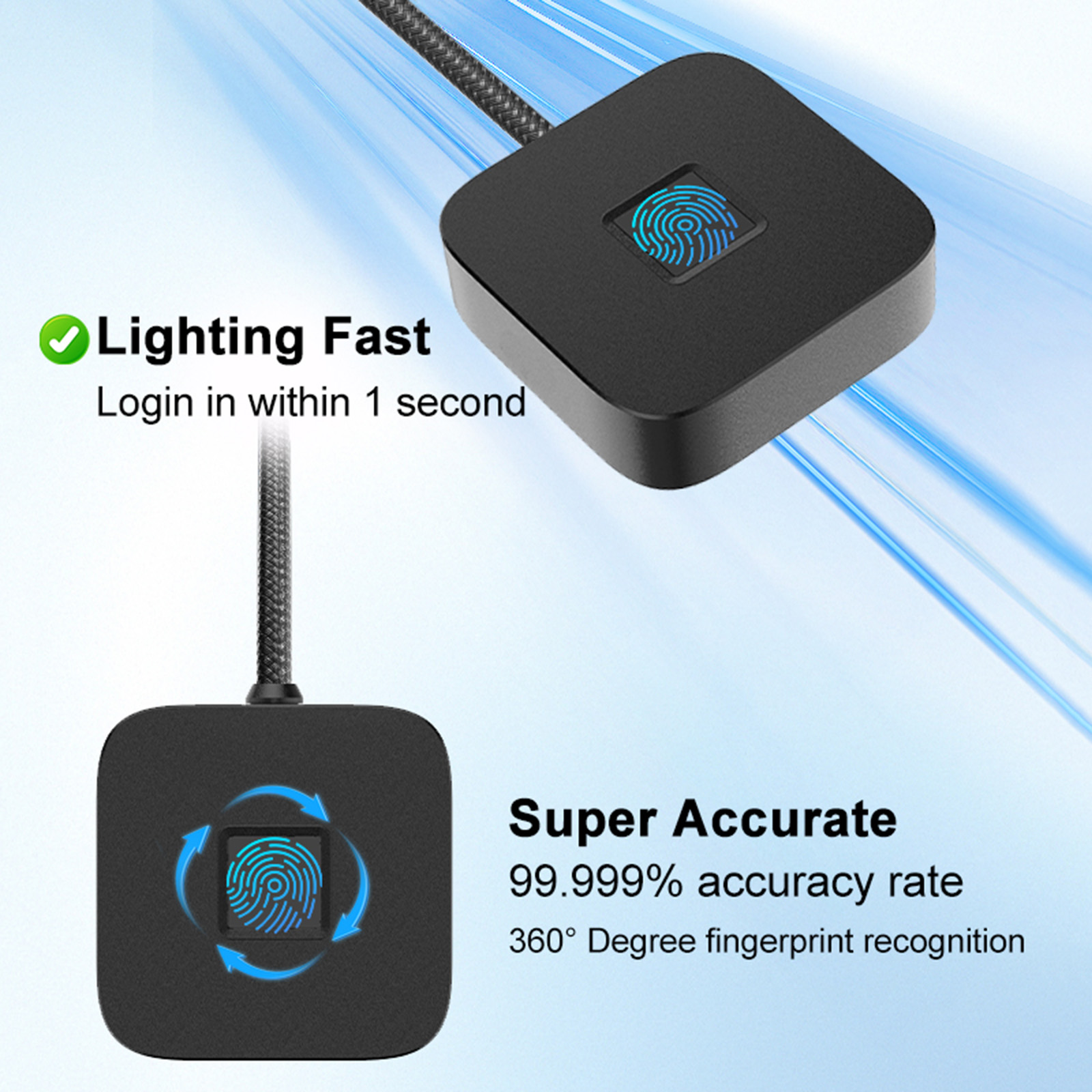เครื่องอ่านลายนิ้วมือ USB พร้อ - Fingerprint Reader Usb บทวิจารณ์และราคา