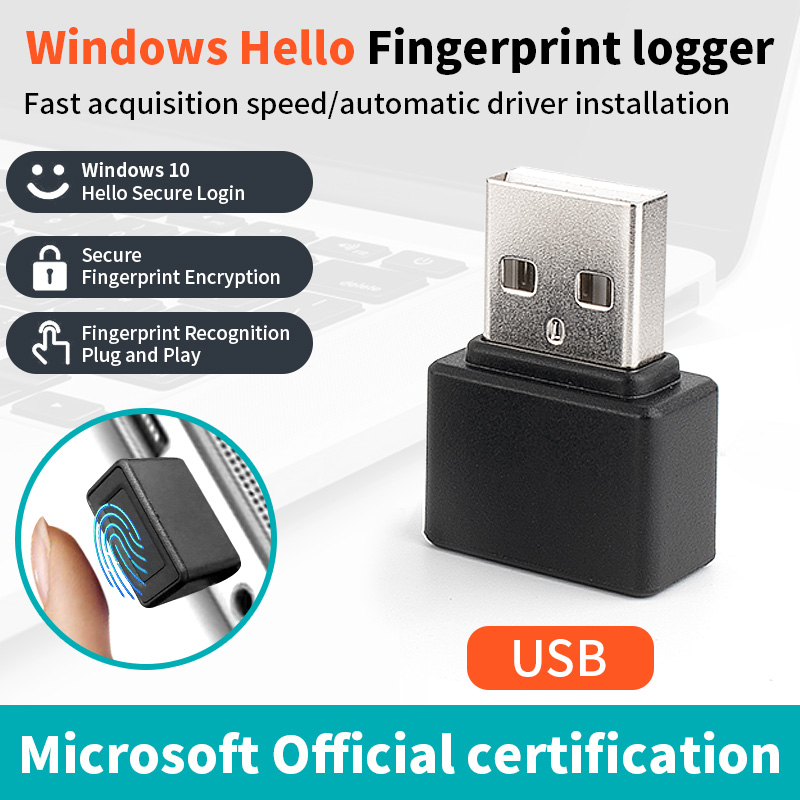 อุปกรณ์จดจำลายนิ้วมือแบบมินิยู - Fingerprint Reader Usb บทวิจารณ์และราคา
