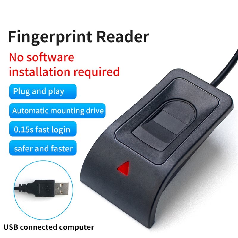 A52T เครื่องสแกนลายนิ้วมือ USB - Fingerprint Reader Usb บทวิจารณ์และราคา