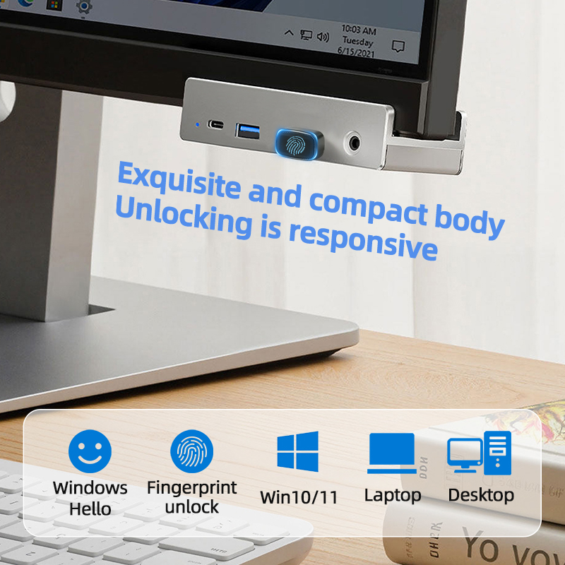 เครื่องอ่านลายนิ้วมือไบโอเมตริ - Fingerprint Reader Usb บทวิจารณ์และราคา