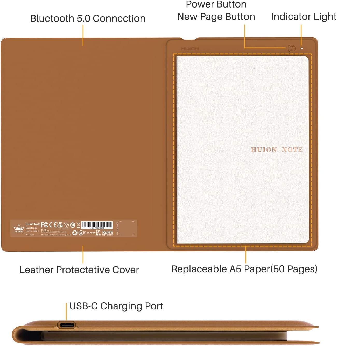 huion note 2 em 1 สมุดบันทึกกา - Digital Signature Pad บทวิจารณ์และราคา
