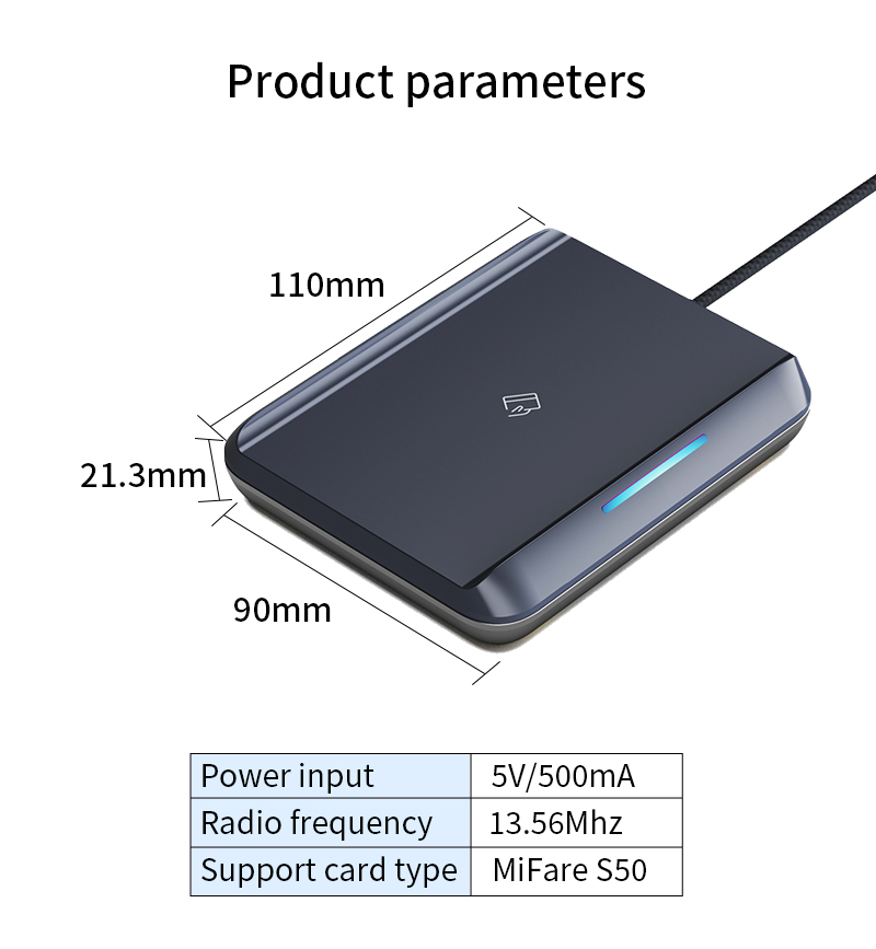 E5SN USB RFID M1 S50 เครื่องเข - Smart Card Reader บทวิจารณ์และราคา