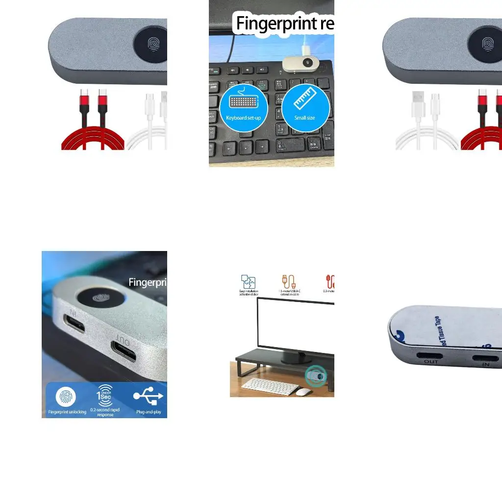 เครื่องอ่านลายนิ้วมือ Windows  - Fingerprint Reader Usb บทวิจารณ์และราคา