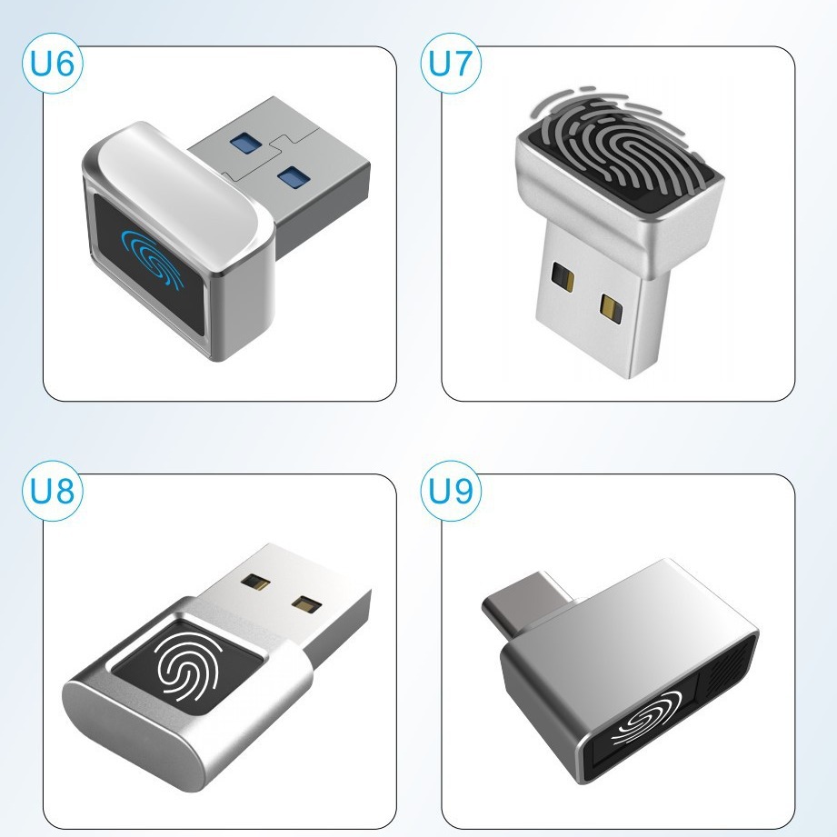 เครื่องอ่านคีย์ลายนิ้วมือ USB  - Fingerprint Reader Usb บทวิจารณ์และราคา