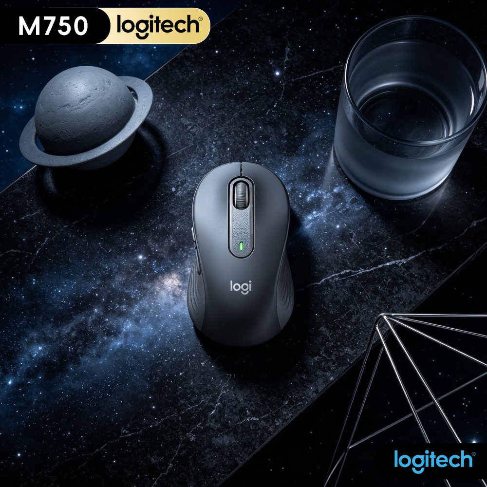 เมาส์สำนักงาน Logitech M750 -  - Office Ready Tech บทวิจารณ์และราคา
