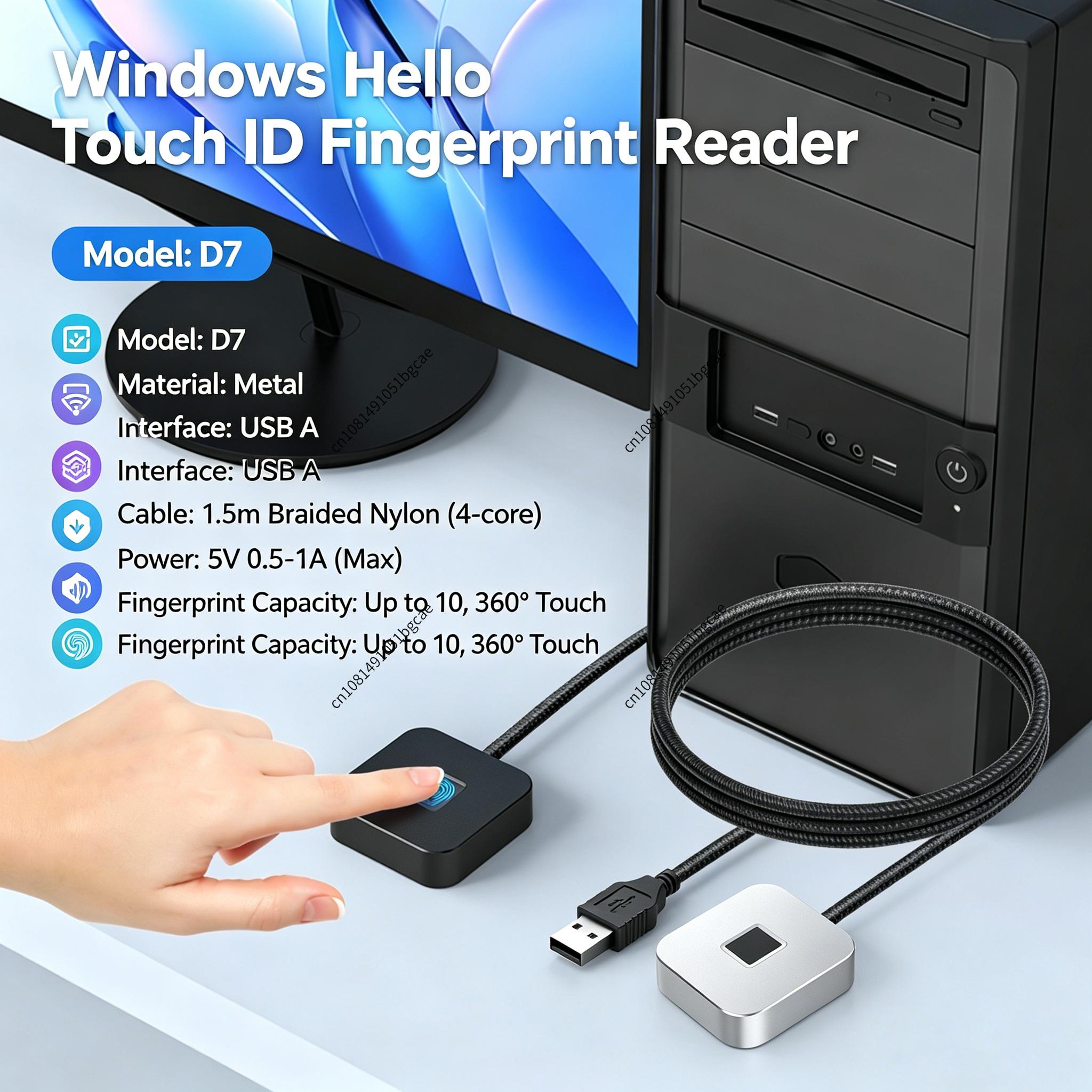 เครื่องอ่านลายนิ้วมือ USB พร้อ - Fingerprint Reader Usb บทวิจารณ์และราคา