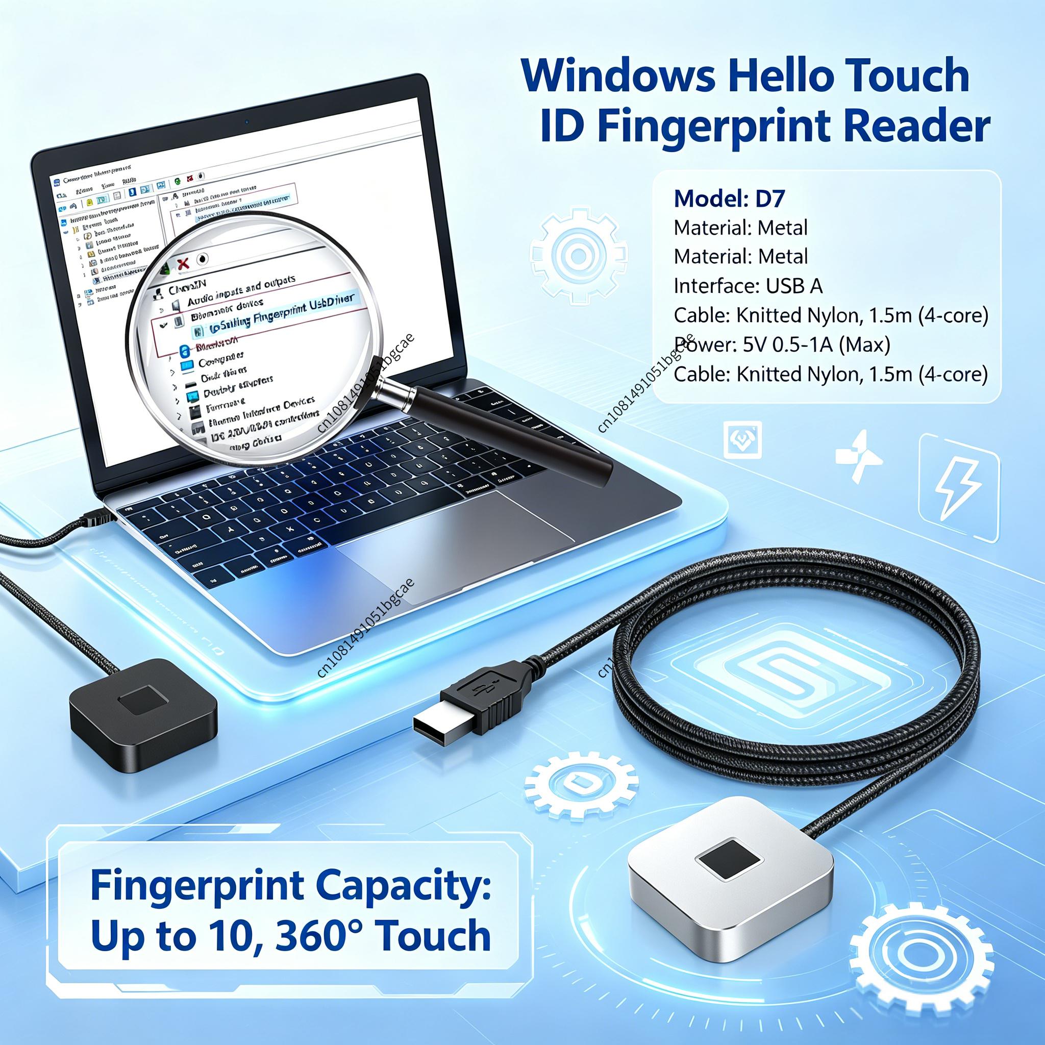 เครื่องอ่านลายนิ้วมือ USB พร้อ - Fingerprint Reader Usb บทวิจารณ์และราคา