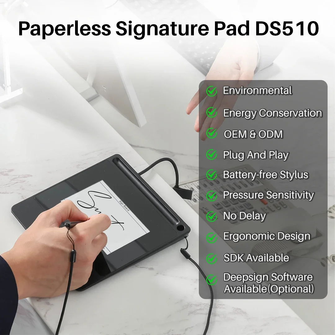 แผ่นลายเซ็นดิจิทัลแบบไร้กระดาษ - Digital Signature Pad บทวิจารณ์และราคา