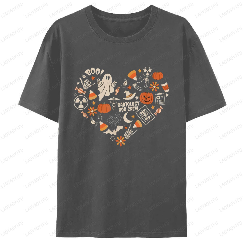 เสื้อยืดพิมพ์ลายฮาโลวีน บู ผี  - Office Tech Gifts For Men บทวิจารณ์และราคา