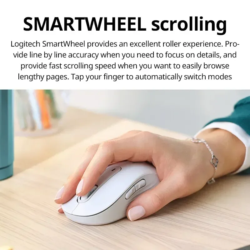 โลจิเทค M650 M650L เมาส์ไร้สาย - Office Work Tech บทวิจารณ์และราคา