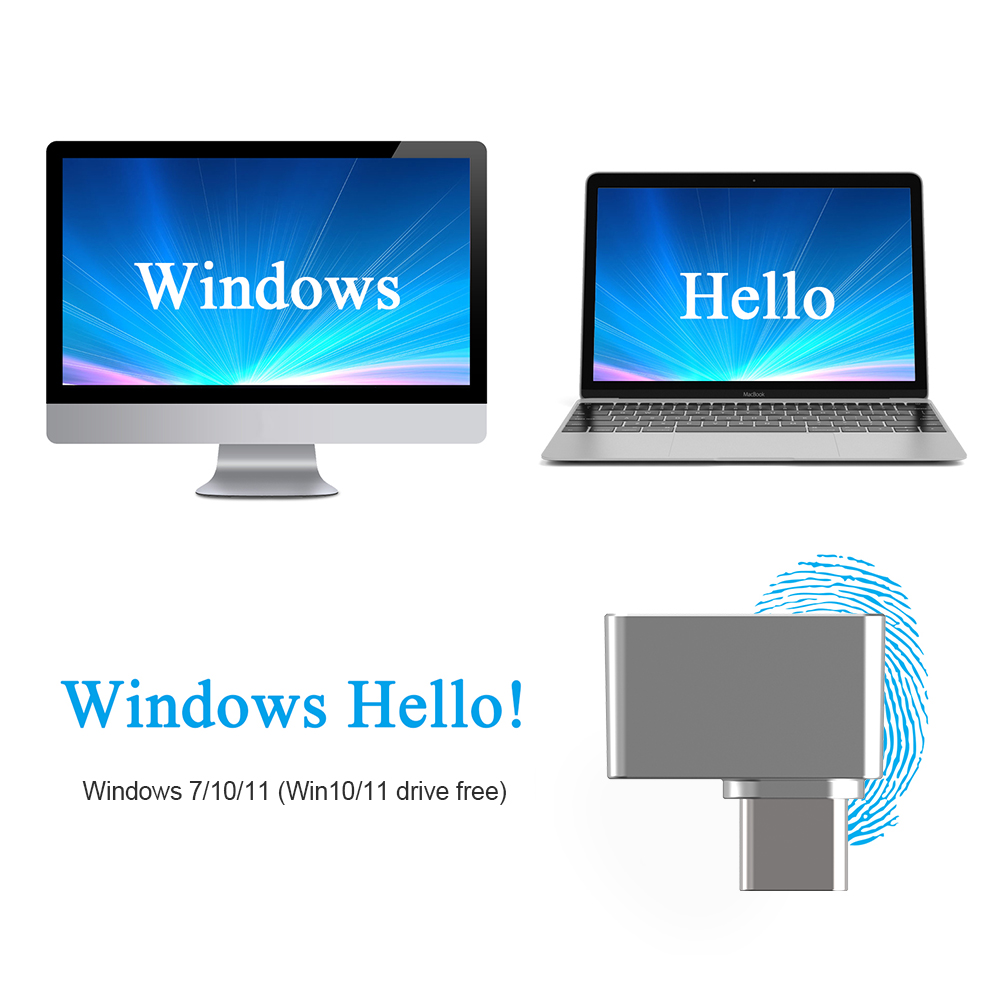เครื่องสแกนไบโอเมตริกซ์แบบ Typ - Fingerprint Reader Usb บทวิจารณ์และราคา