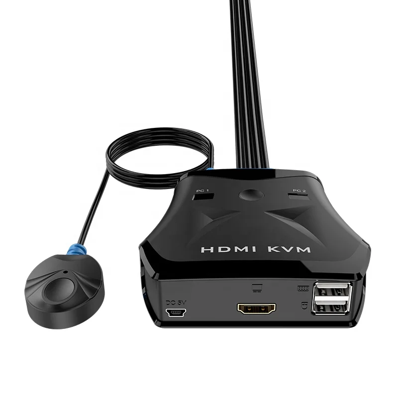 สวิตช์ KVM แบบ HDMI รองรับจอภา - Kvm Switch Dual Monitor บทวิจารณ์และราคา