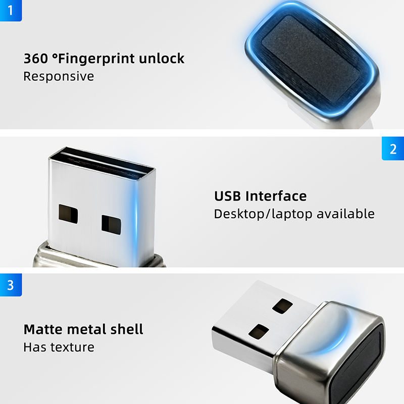 ล็อคเข้าสู่ระบบลายนิ้วมือ Biom - Fingerprint Reader Usb บทวิจารณ์และราคา