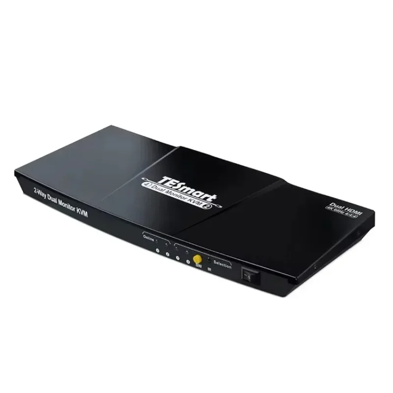 สวิตช์วิดีโอ HDMI KVM TESmart  - Kvm Switch Dual Monitor บทวิจารณ์และราคา